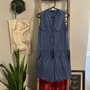 Cupshe Blue Sleeveless Jumpsuit